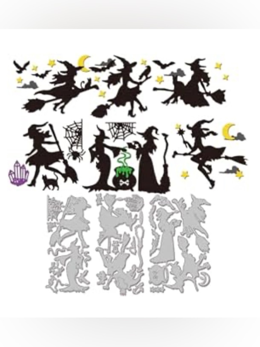 Halloween Witch Die-Cut Set
